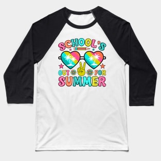 Schools Out For Summer Shirt, Happy Last Day Of School Shirt, Summer Holiday Shirt, End Of the School Year Shirt, Classmates Matching Baseball T-Shirt